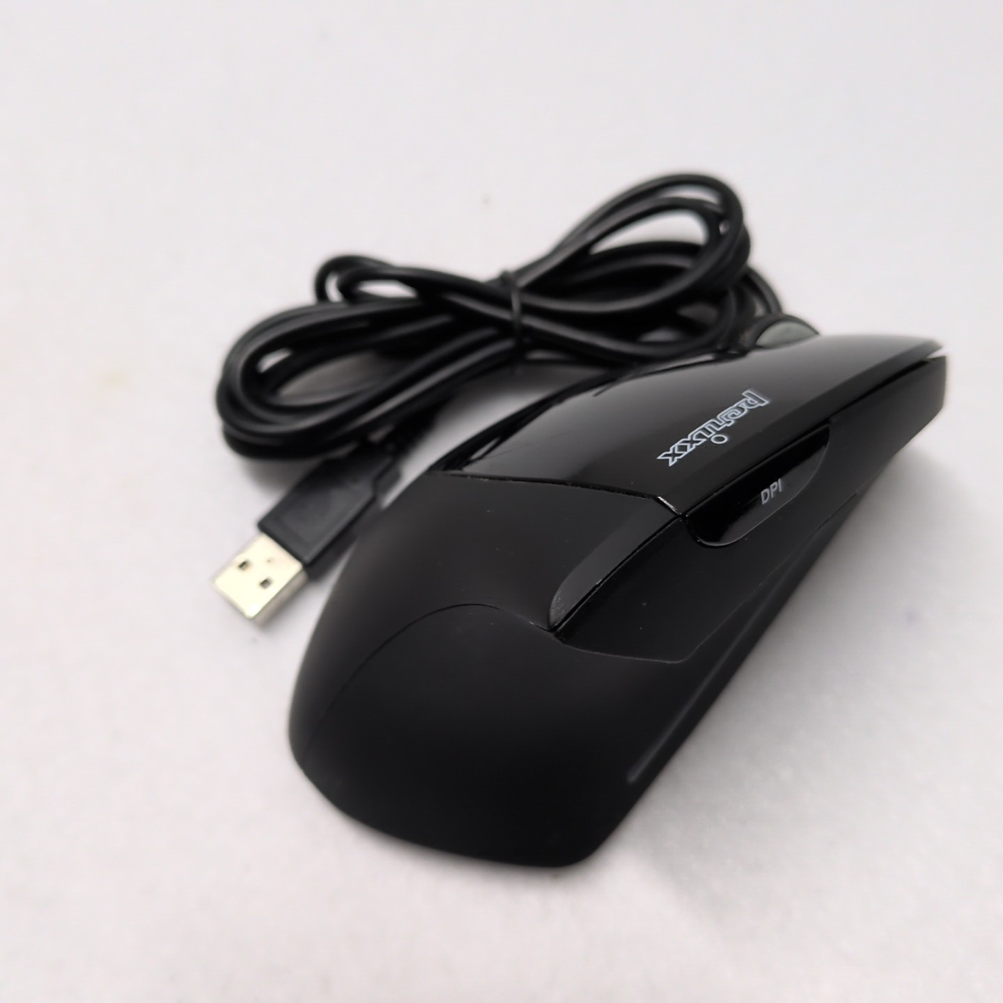Perixx PERIMICE-513L Left-Handed Wired Vertical Mouse with 6 Buttons and 2 Adju