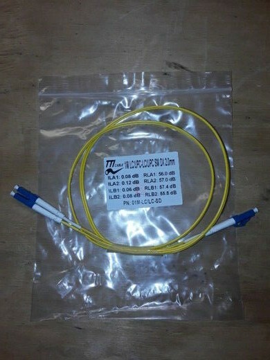 Fiber Optics 1M LC/UPC-LC/UPC SM DX 2.0mm
