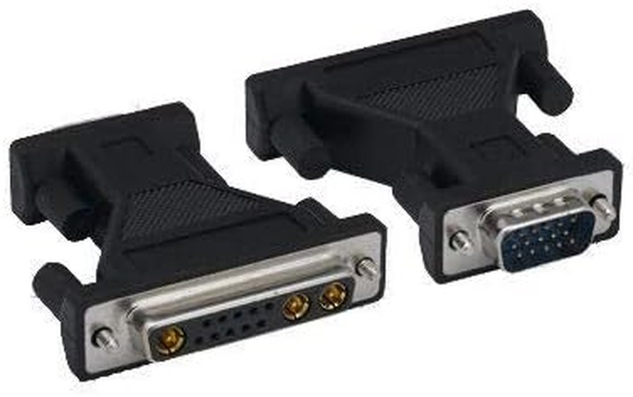 KENTEK 13W3 DB 13W3 13 Pin Female to HD15 HDD15 15 Pin Male