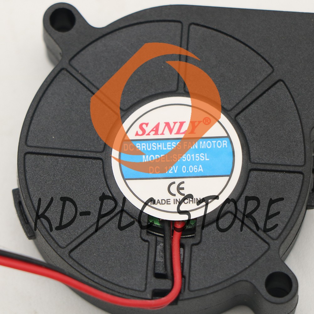 New 2pcs DC12V 0.06A SANLY SF5015SL Blower Cooling Fan 5015 5CM 50mm 2Pin