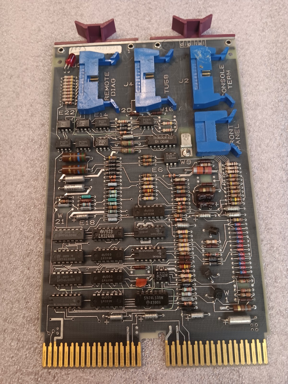 DEC Digital Equipment Corporation PDP 11/44 M7090 CIM CONSOLE INT BD, DUAL (B3)