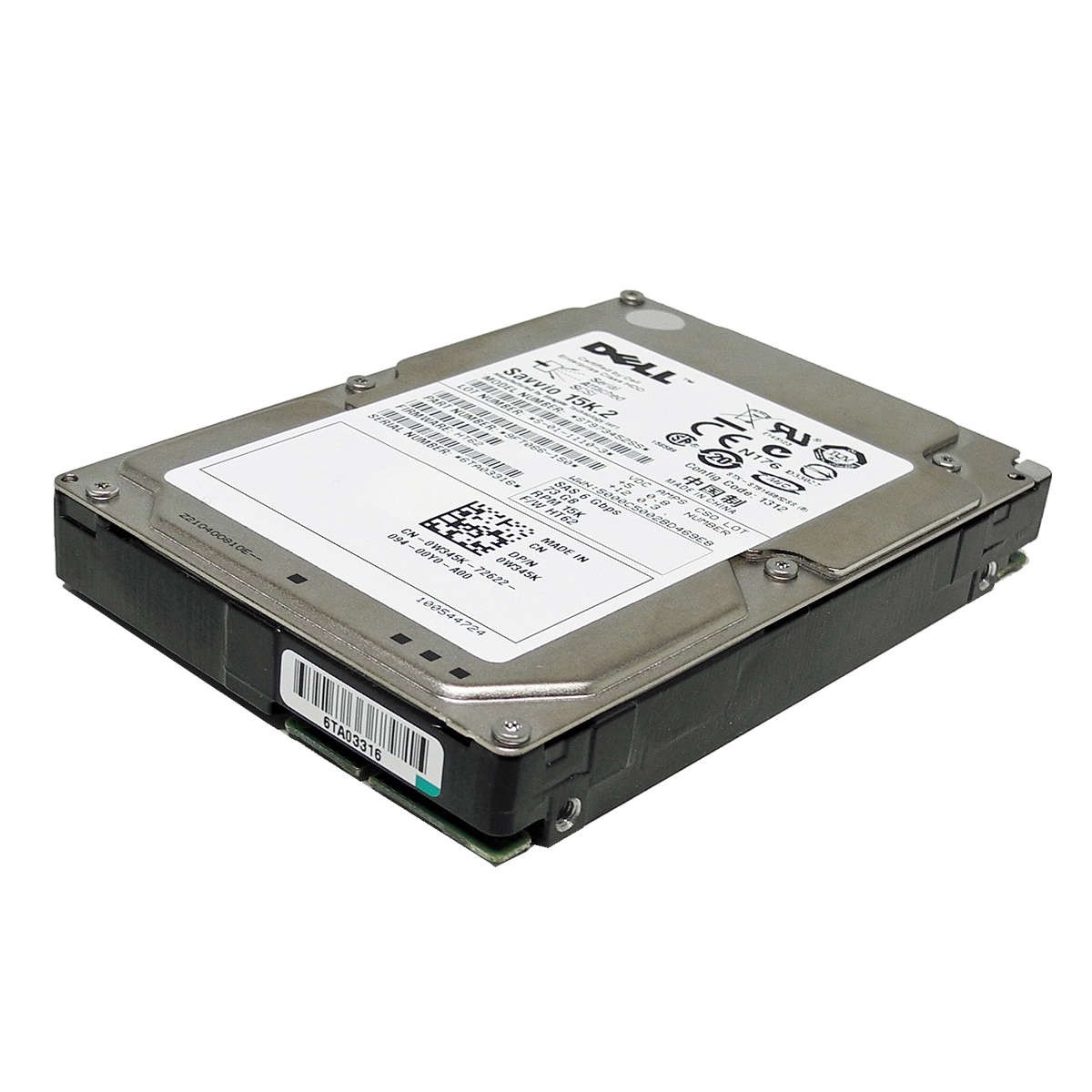 Dell 600GB 2.5" 7.2k 6G SAS HDD Hard Drive AL14SEB060NY 0G3MWJ