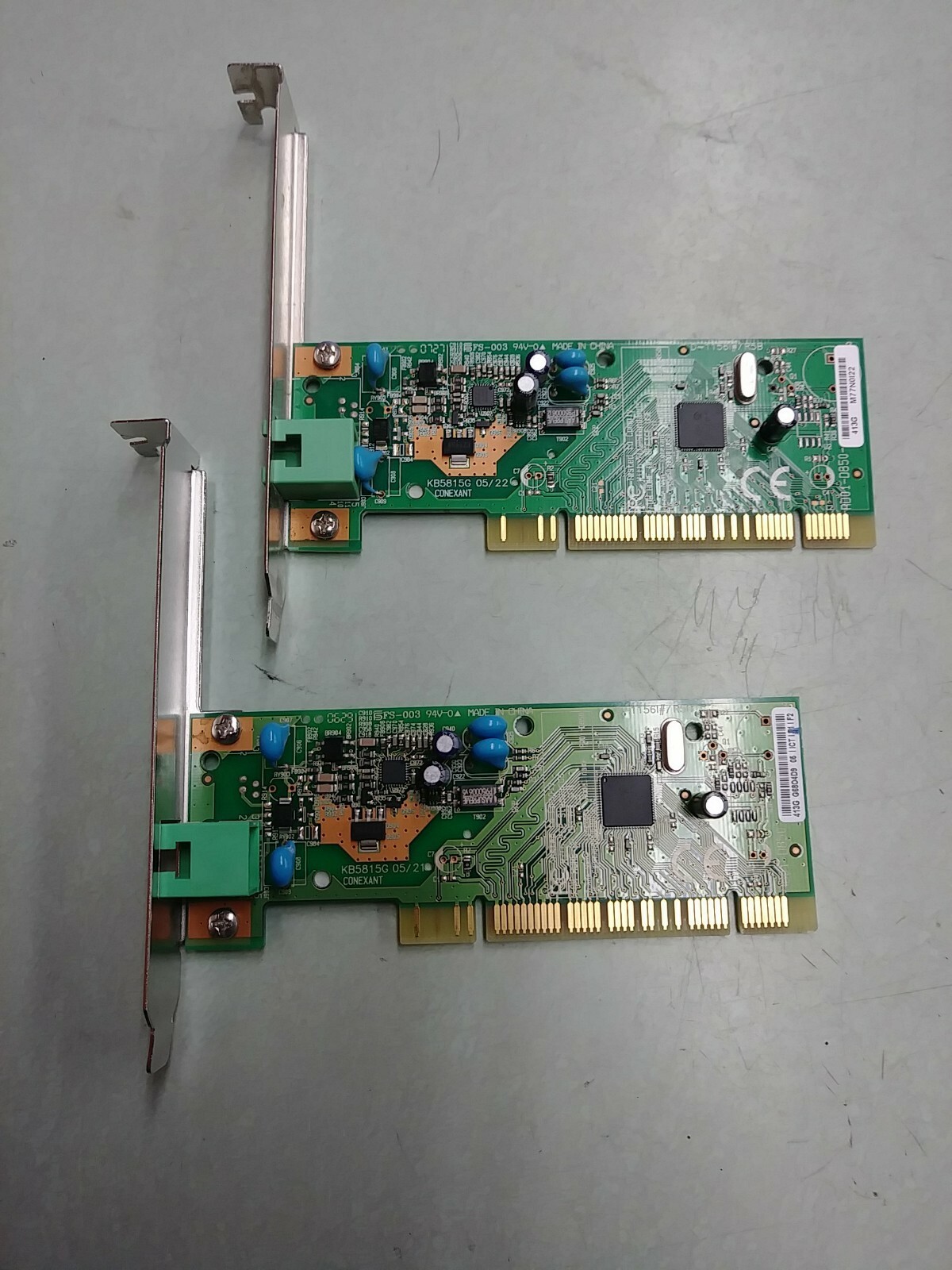 (2) PC Conexant D-1156I#/R5B RD01-D850 KB5815G HP P/N:5188-2907