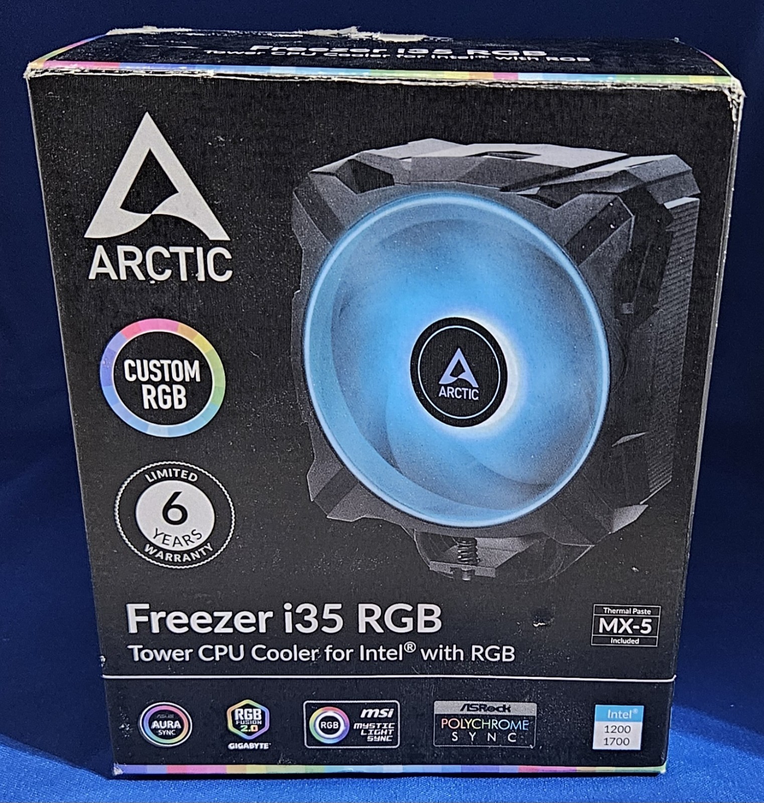ARCTIC Freezer i35 RGB Tower CPU Cooler For Intel