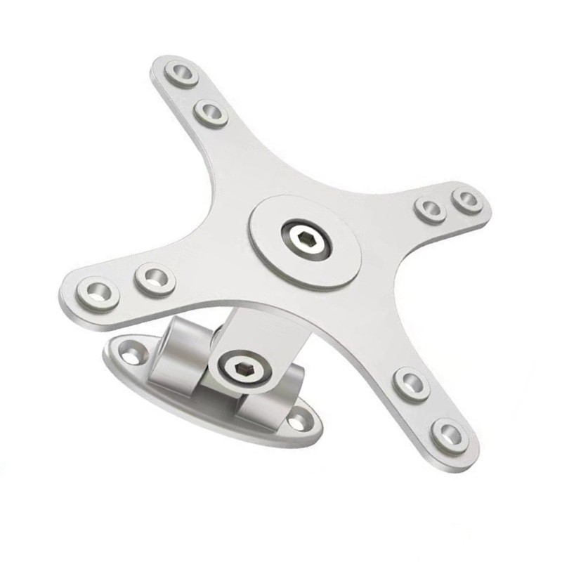 Desktop Screen Stand Adapter Wall Mount Arm, 1/4" Screw Hole, VESA 100x100mm