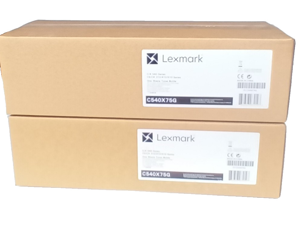 Lexmark C540X75G 36000 Page-Yield Waste Toner Bottle New