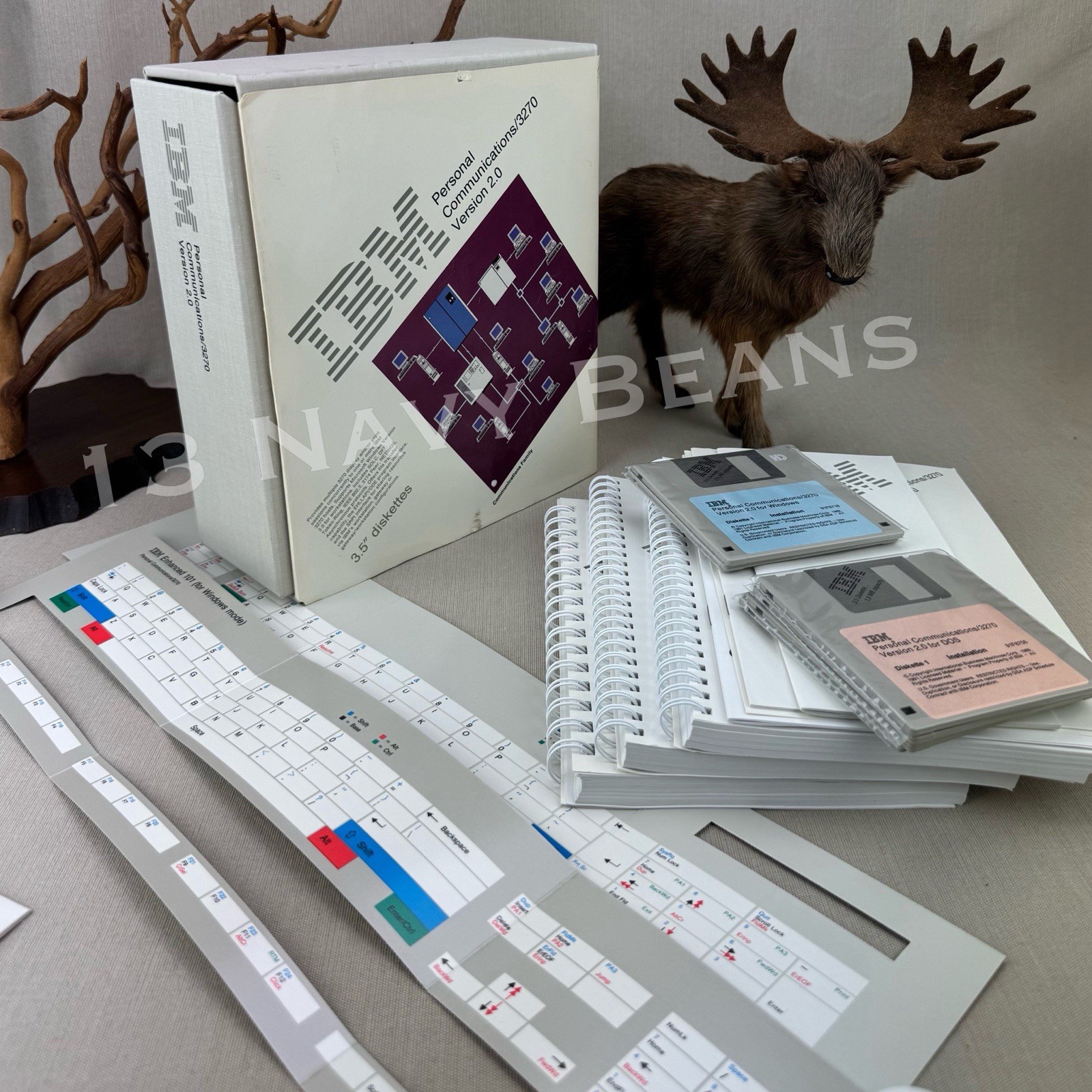 IBM Personal Communications 3270  Version 2.0 1991 with 3.5" diskettes