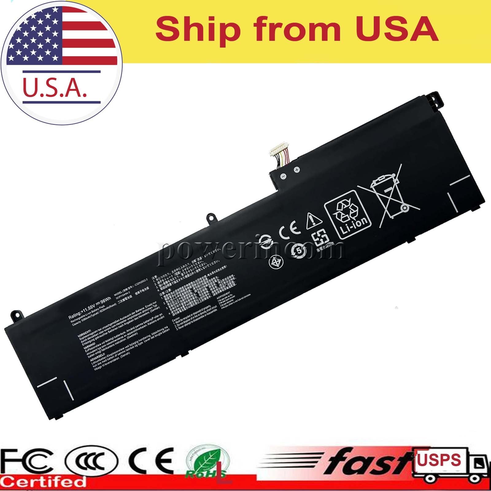 C32N2002-2 New 96Wh 8230mAh Battery for Asus ZenBook Pro 15 Flip OLED series