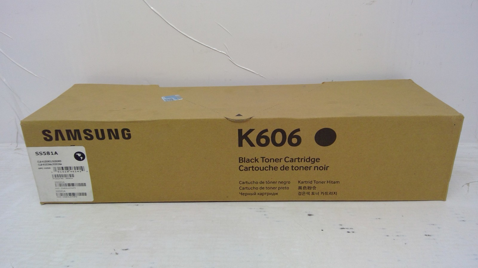 Genuine Samsung CLX-9250ND/9352NA Black Toner Cartridge SS581A CLT-K606S