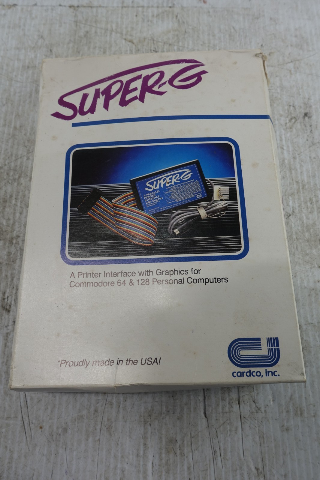Super-G Printer Interface Commodore 64 128 Complete