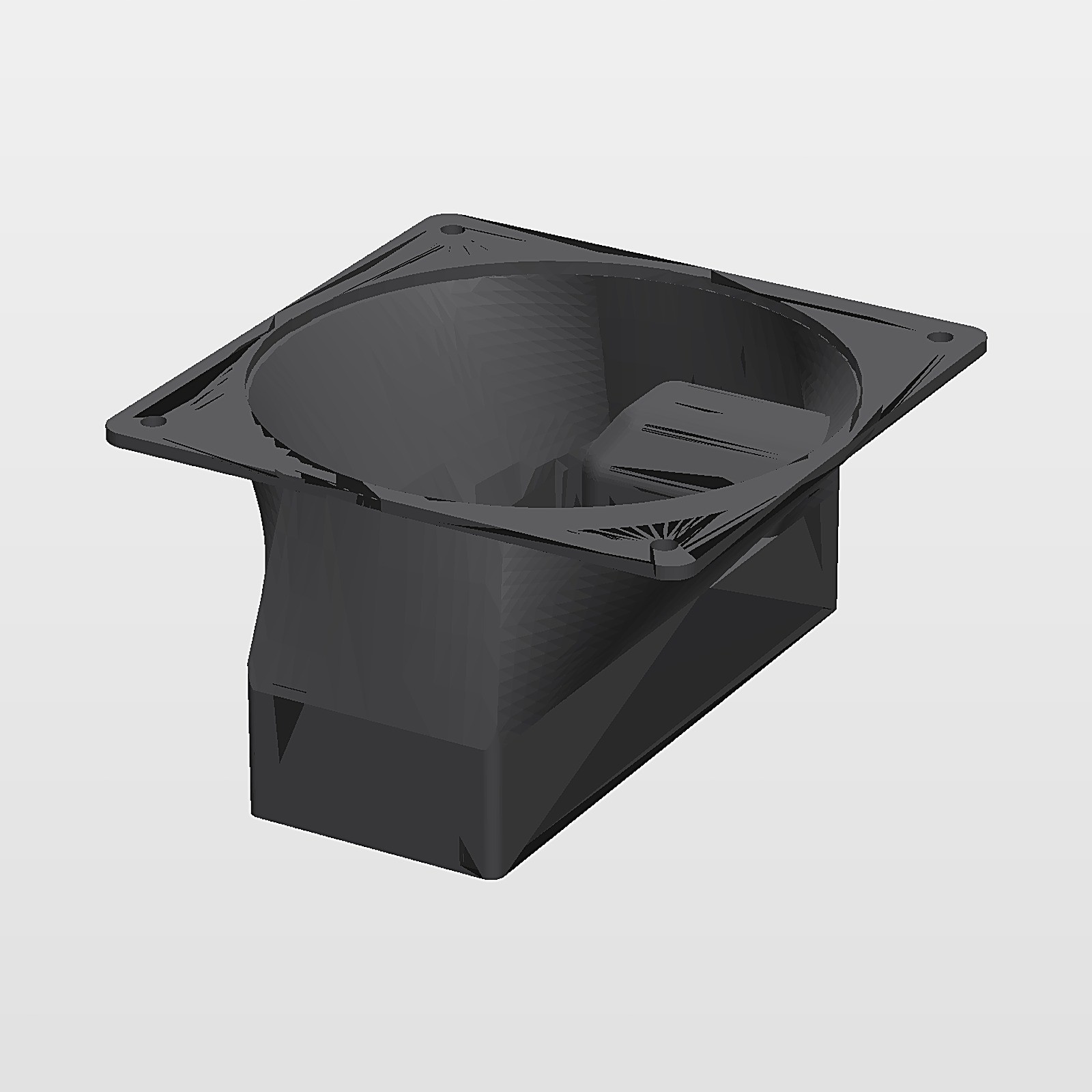 Fan Adapter Shroud for Nvidia Tesla M40 P40 P100 GPU 90mm 92mm Fan 3D Printed