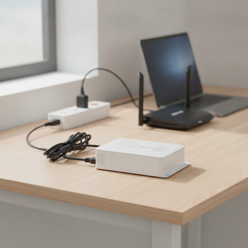 Portable 12V Mini UPS Battery Backup with 6000mAh Capacity for Outdoor Devices