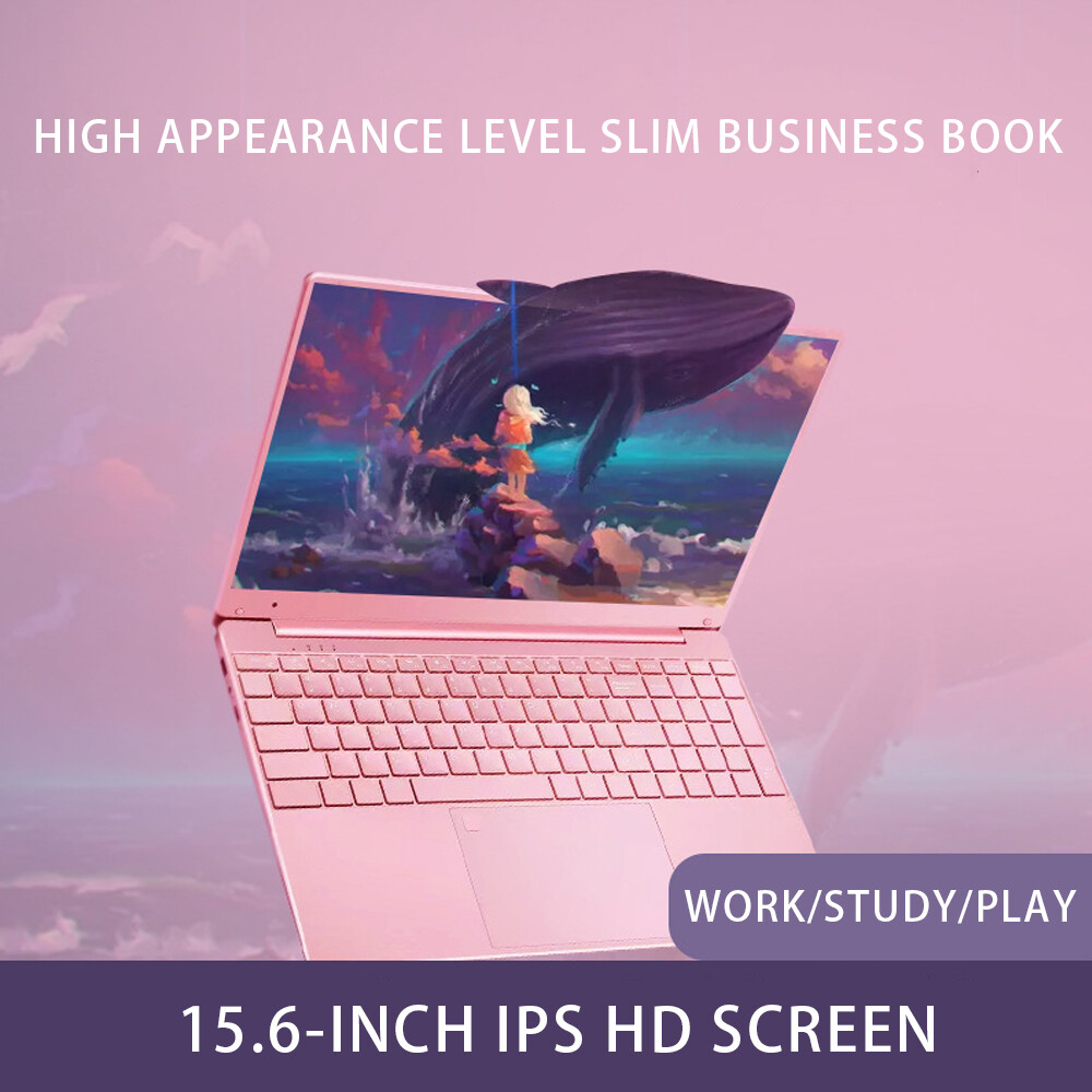 15.6 Inch Laptop Laptop For Window11 Portable PC With Fingerprint Keyboard