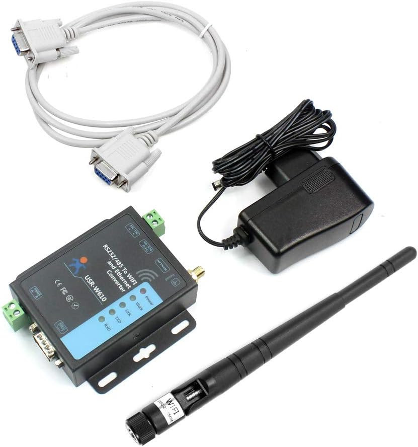 Serial to Wifi Ethernet Wireless Converter RS232 RS485 Serial Server(Usr-W610)