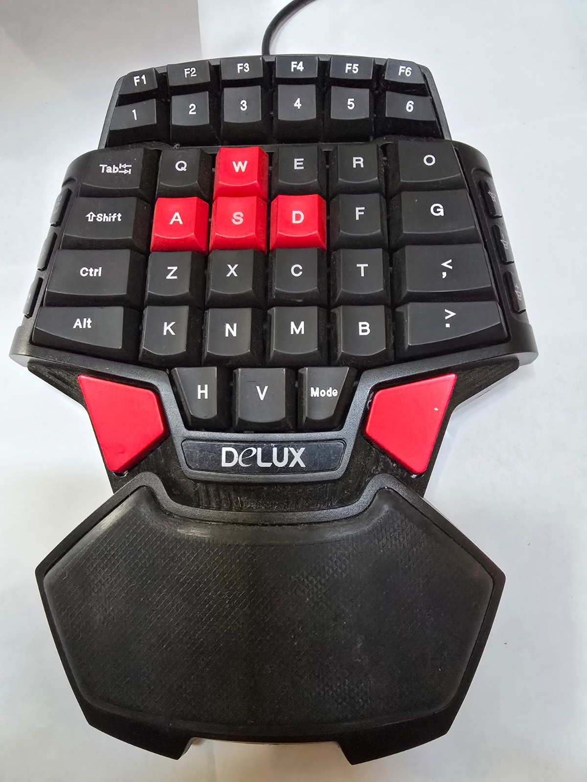 Delux T9 46 Key Singlehanded HitMan Wired Gaming Keyboard Professional Ergonomic