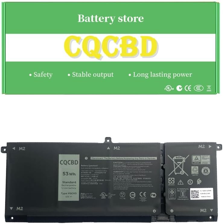 H5CKD JK6Y6 0C5KG6 0CF5RH Battery for Dell Latitude 3410 3510 Vostro 5300 5401