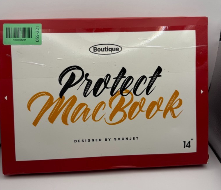 Soonjet Boutique Protect MacBook Hard shell Case 14”