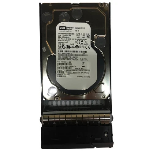Western Digital NetApp 35P2872 4TB X477A-R6 7.2K SAS 3.5" For Parts