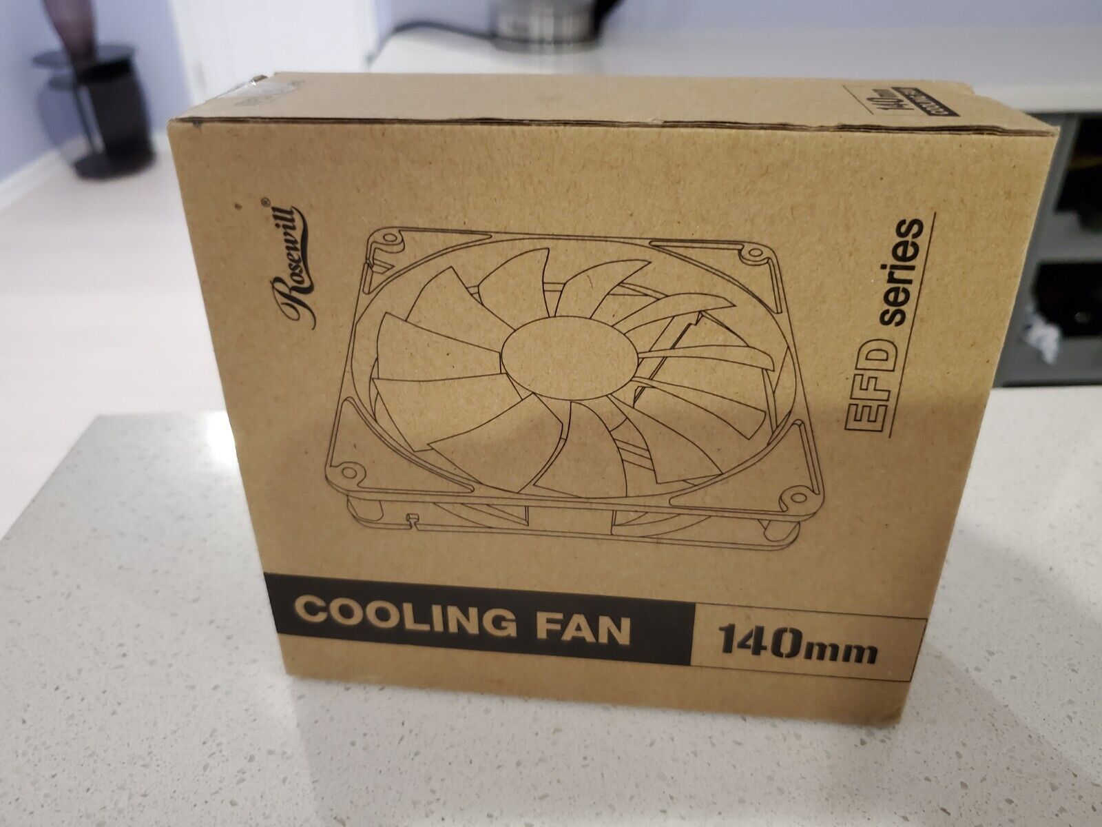 Brand new Rosewill EFD series cooling fan 140mm
