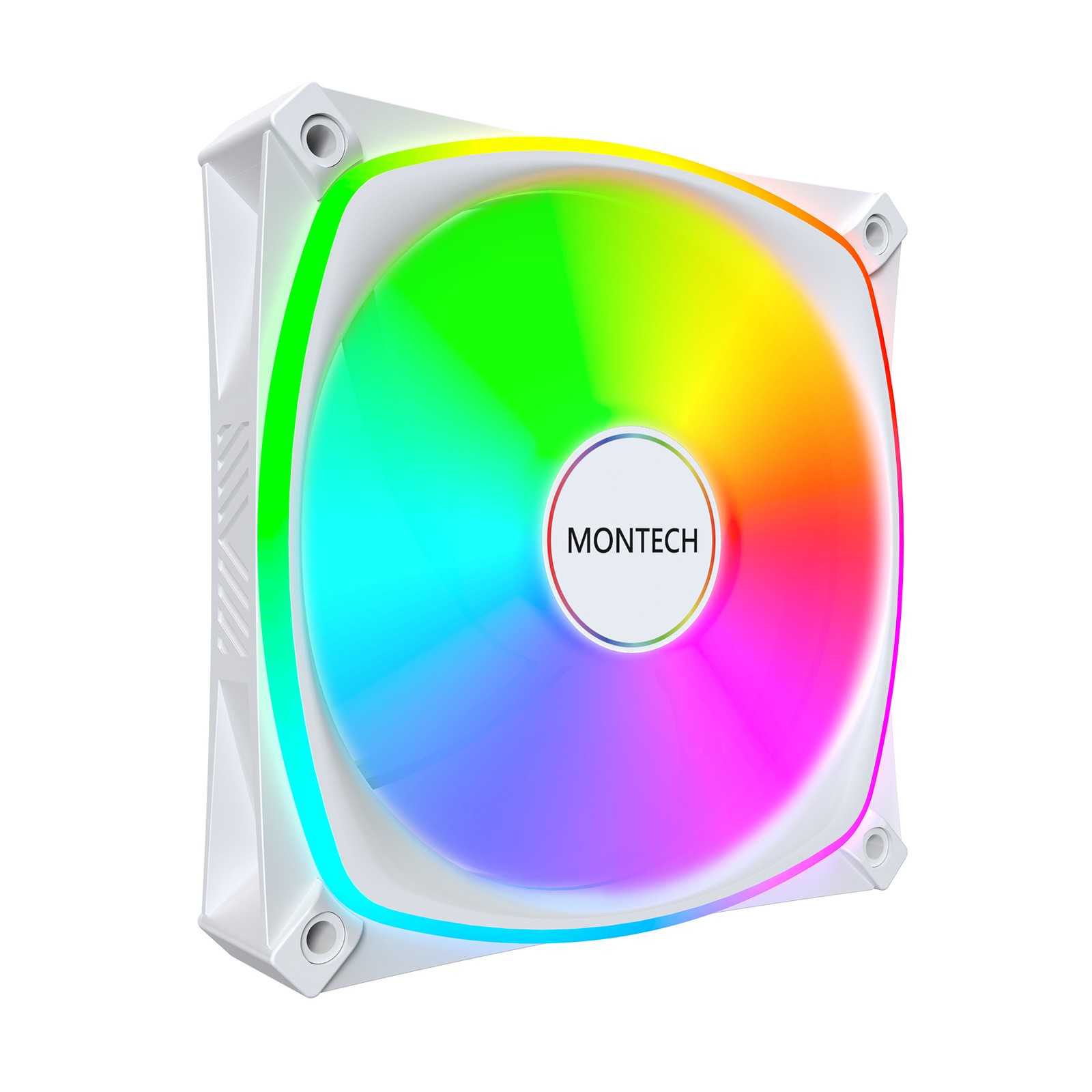 Montech RX120 PRO WHITE 120mm PWM HDB 1600RPM 72.3CFM 27.8dB