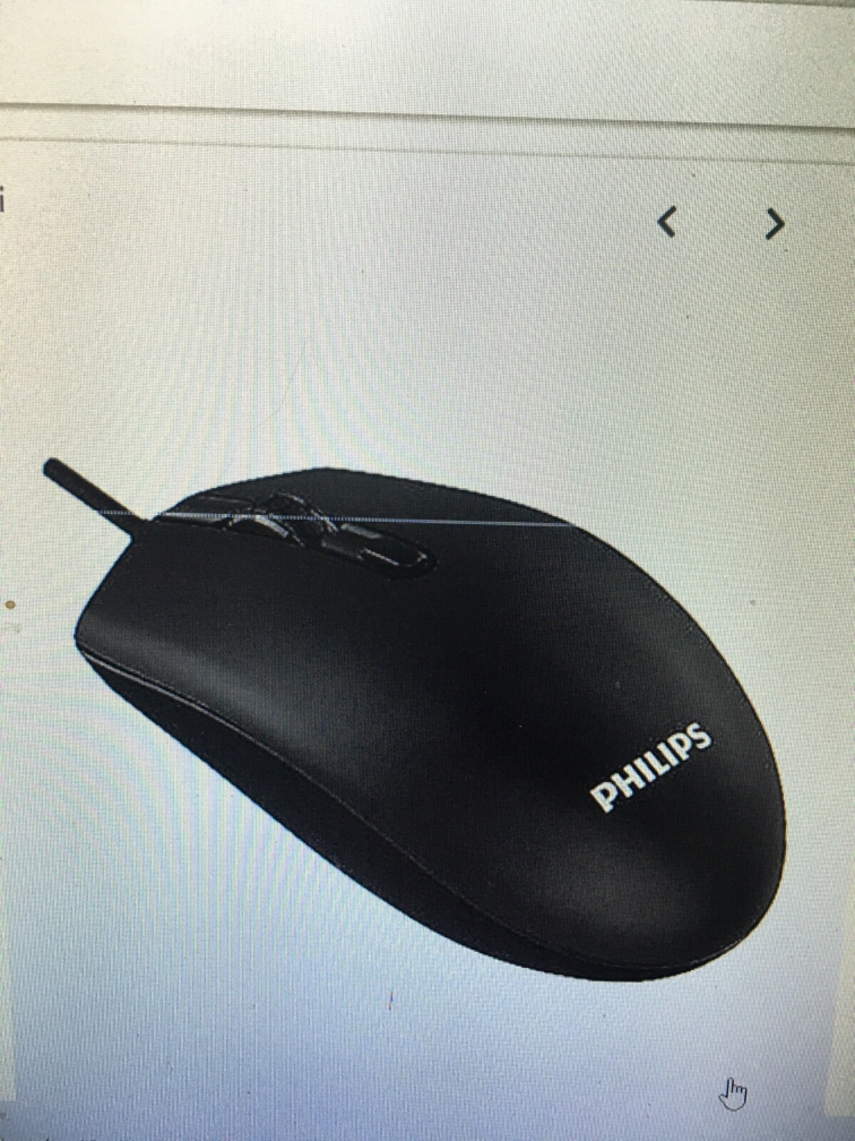 Philips SPK7234 USB Wired Computer Mouse for PC Laptop Desktop Computers