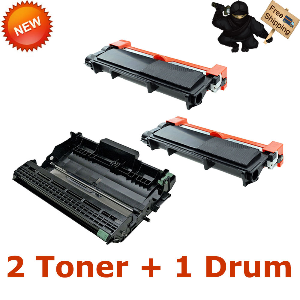 3PK TN660 TN630 Toner and DR630 Drum for Brother HL-L2320D