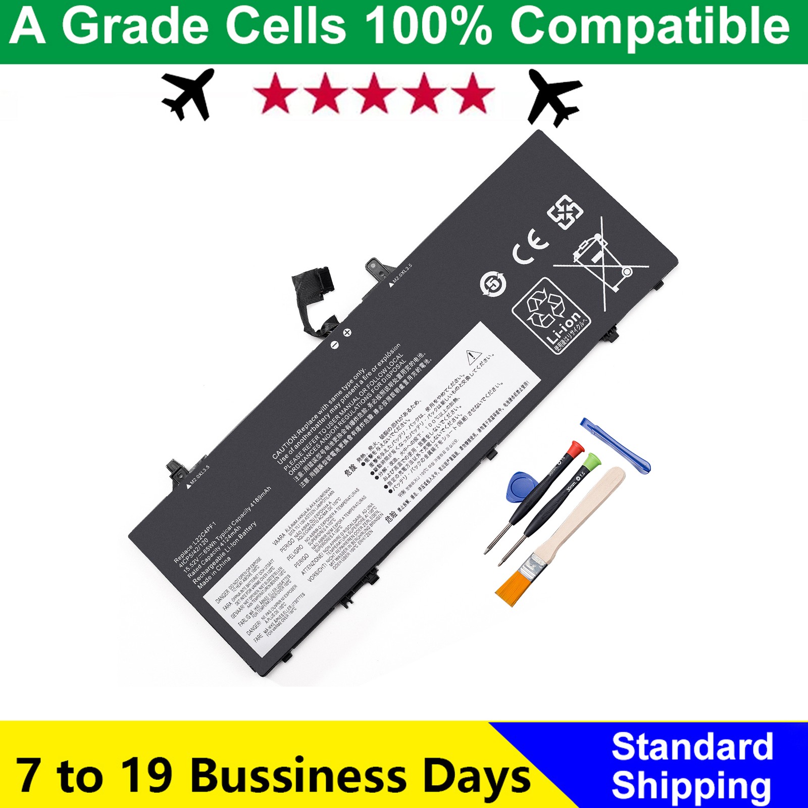 L22C4PF1 L22D4PF1 L22M4PF1 Laptop Battery For Lenovo Yoga Slim 6-14APU8 6-14IAP8