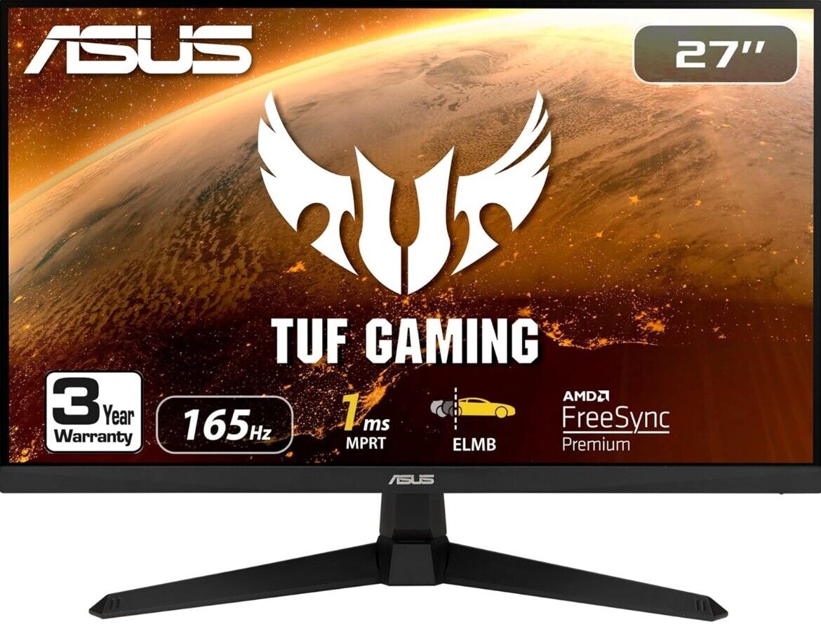ASUS TUF VG277Q1A 27 inch Full HD LED Gaming LCD Monitor