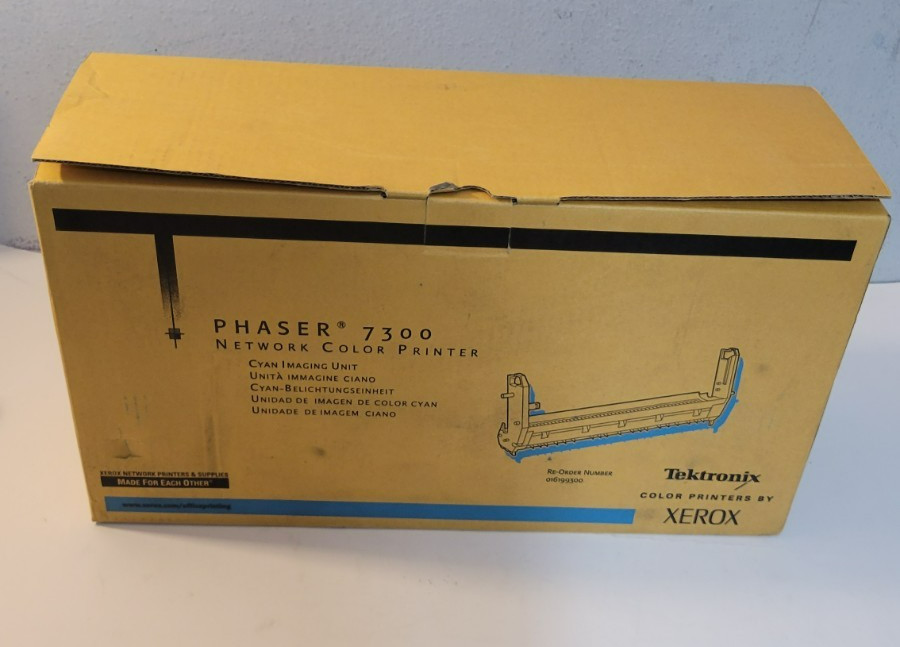 Xerox Tektronix 016199300 Phaser 7300 Cyan Imaging Drum Genuine New Sealed