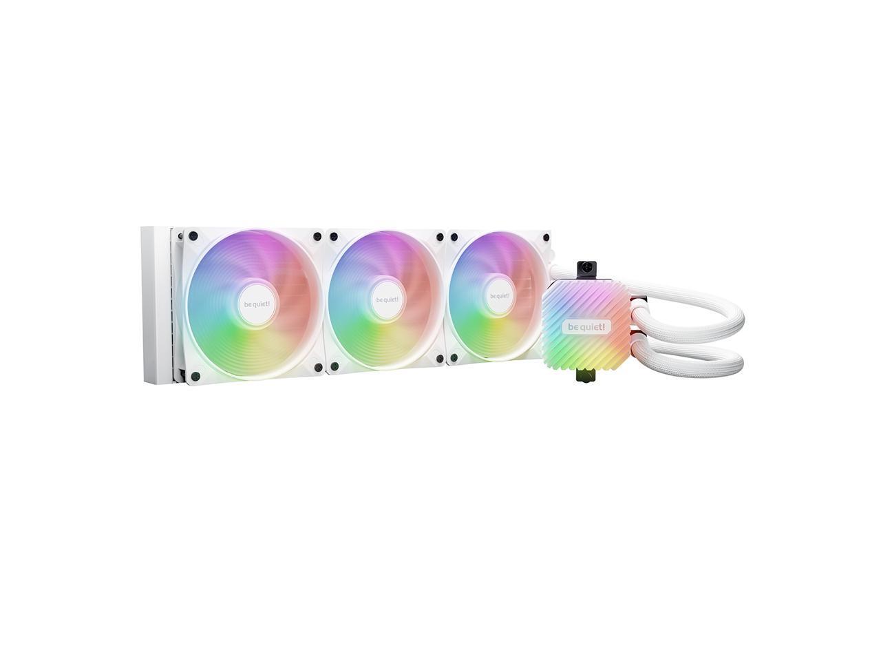 be quiet Light Loop 360mm White CPU liquid cooler for heavily overclocked syste