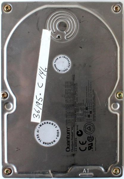 Hdd 3.2gb, quantum fireball ex 3.2at p/n ex32a013 rev 01-c, dszxx aexa 0d50