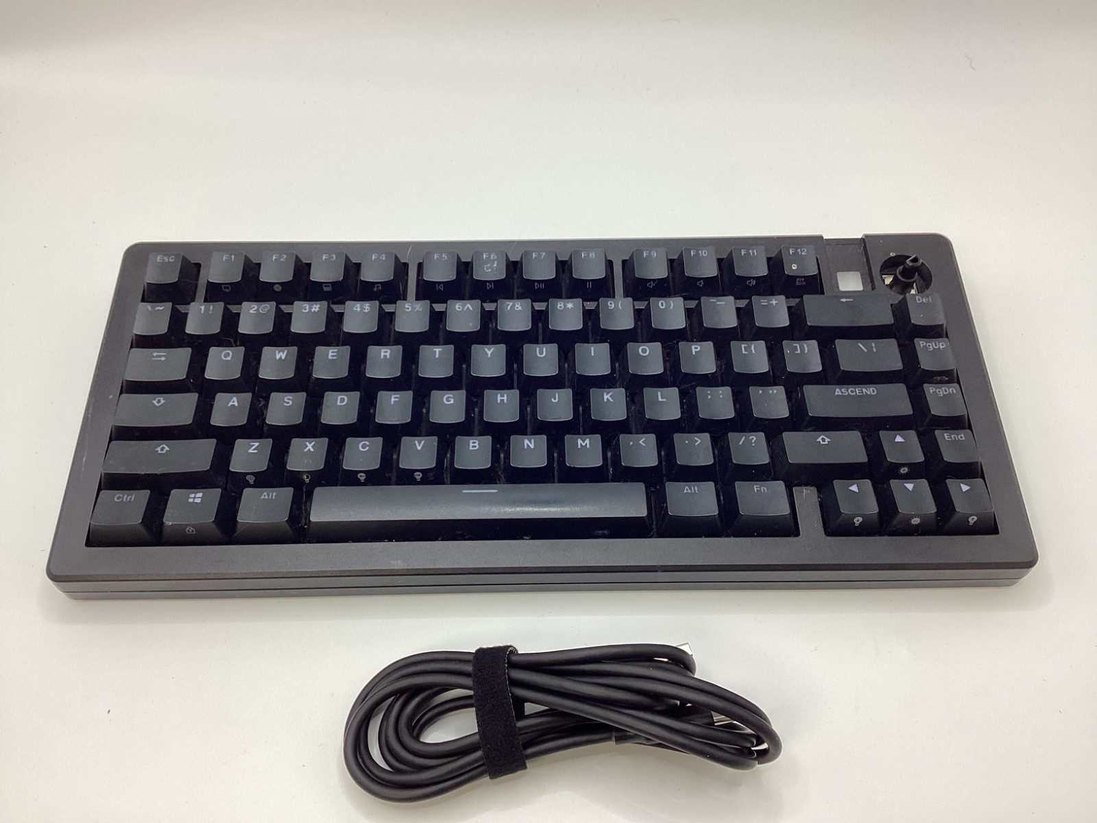 Glorious GMMK 3 HE 75% Wired Prebuilt Gaming Keyboard Black - READ