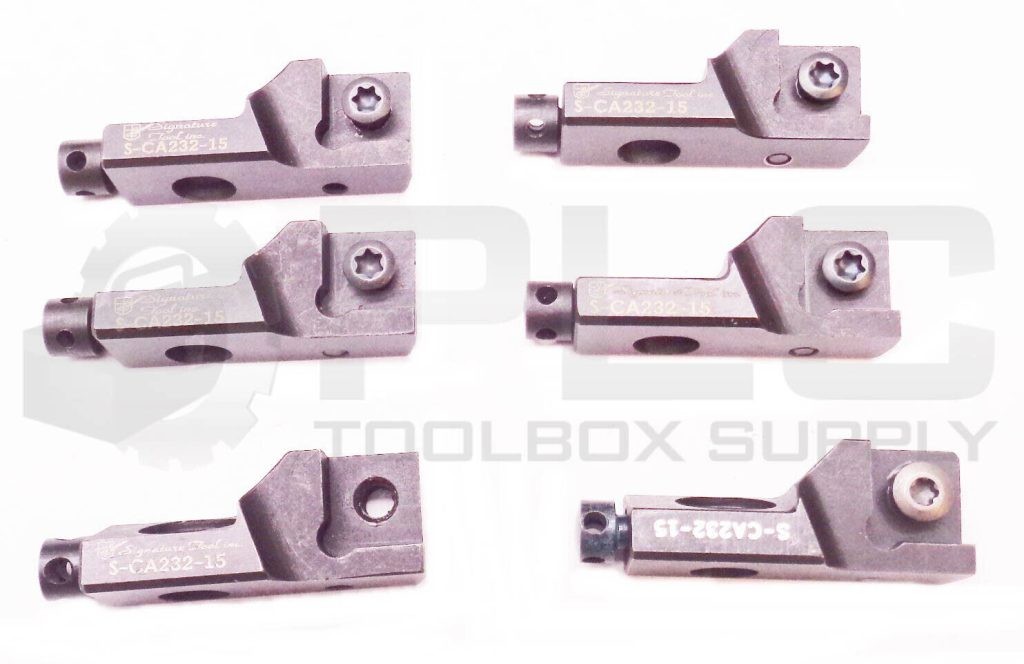 LOT OF 6 NEW SIGNATURE TOOL INC S-CA232-15 CARBIDE HOLDER *QTY AVAILABLE*