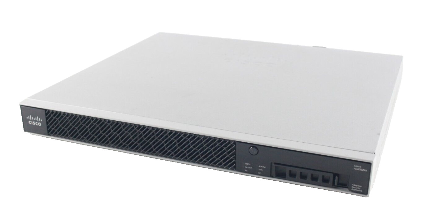 Cisco ASA 5525-X Adaptive Security Appliance Firewall ASA5525 V04 NO HDD (RR)