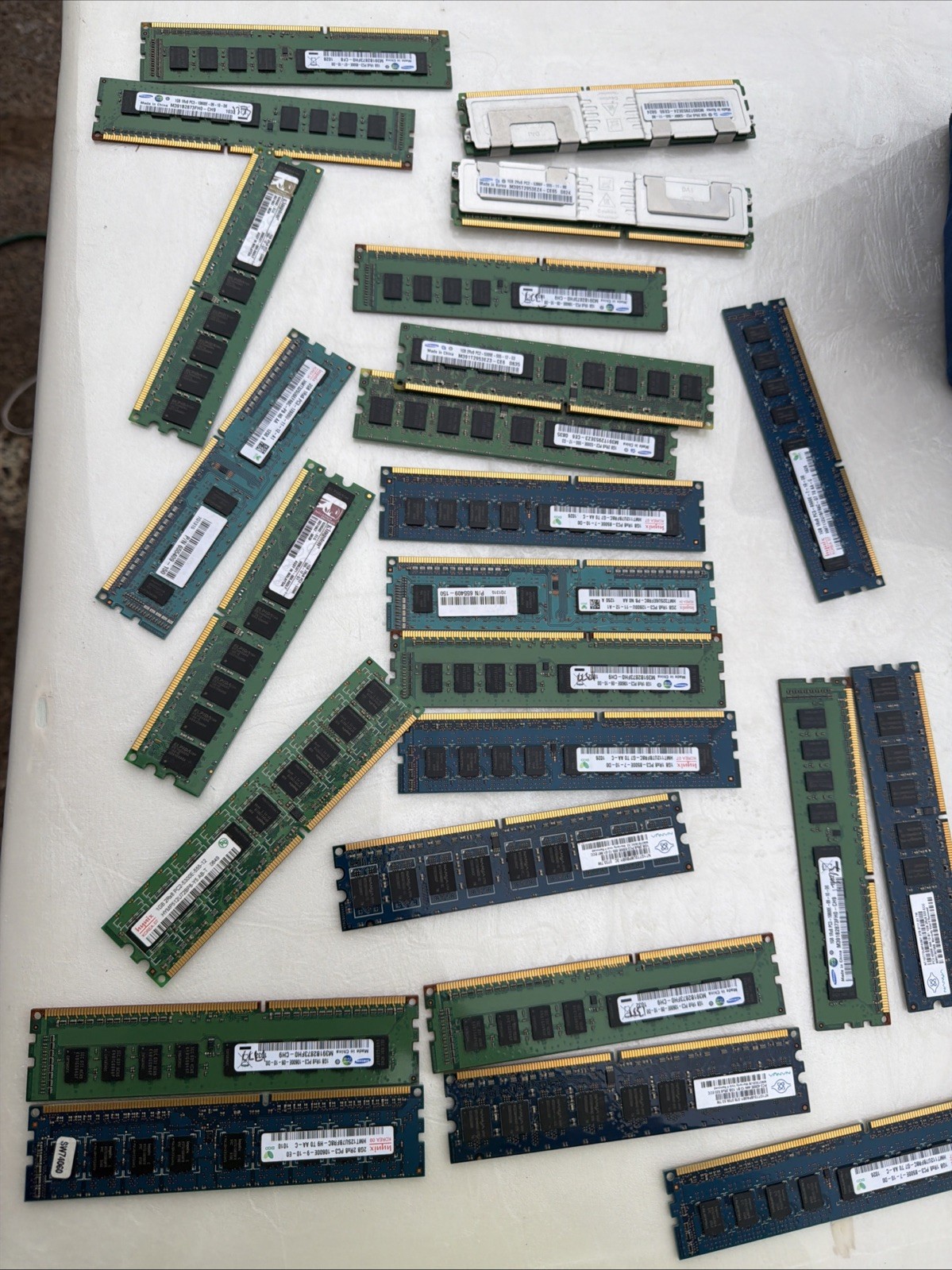Hynix Samsung NANYA Kingston 1GB Ram - 26 Different Brands