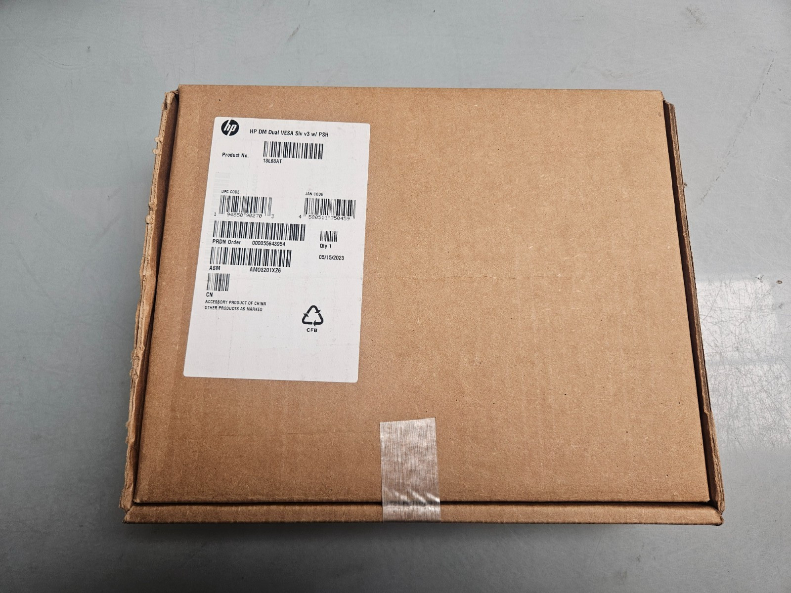 HP DM Dual VESA Sleeve v3 w/ PSH  - 13L68AT