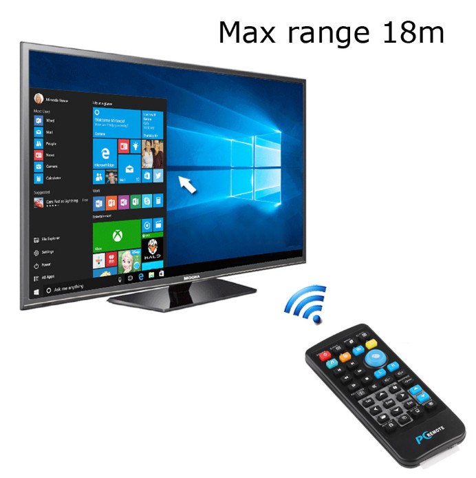 Easy to use Universal computer remote control Media Center Controller wireless
