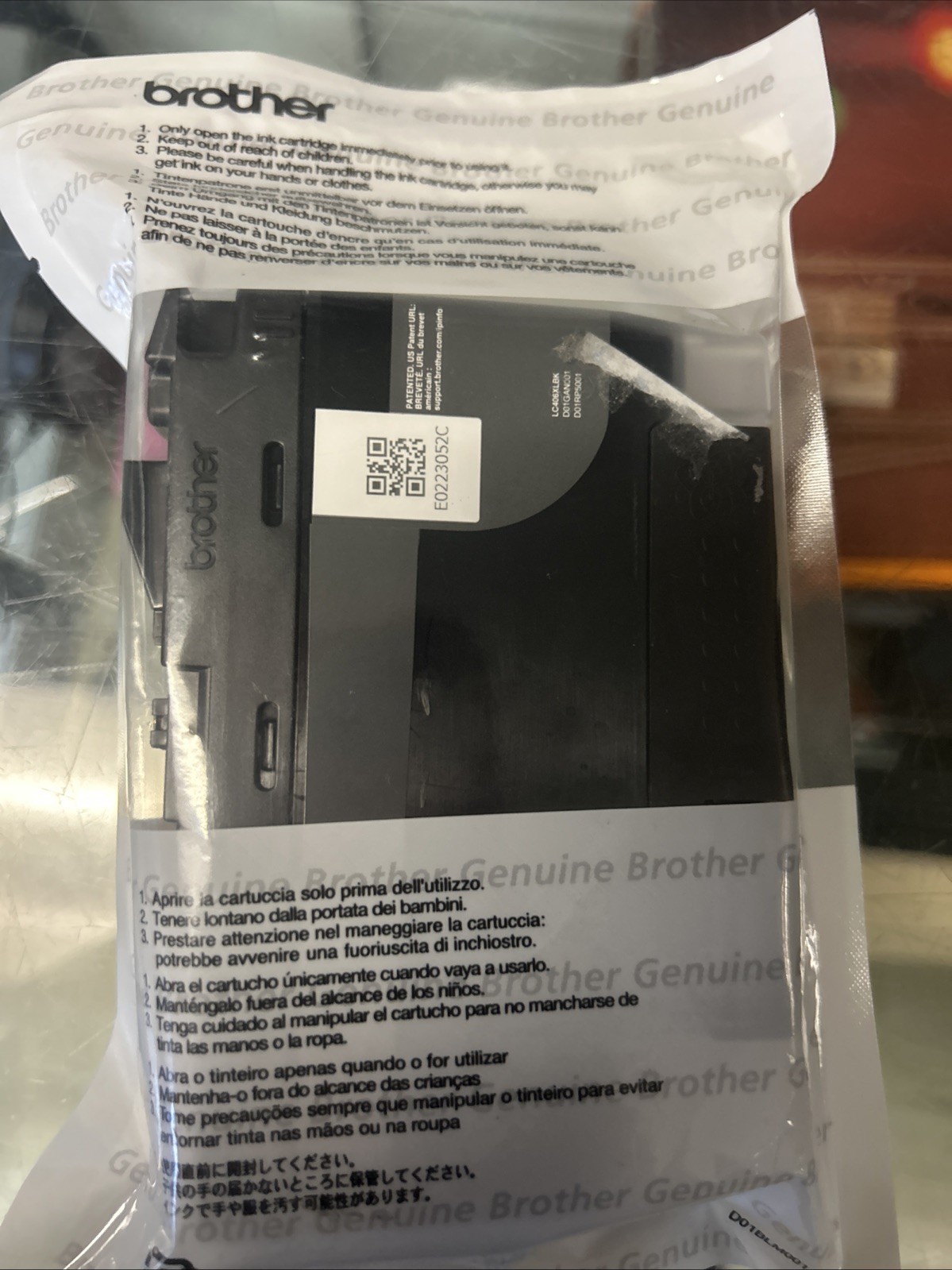 Brother LC406XL-BK Genuine High-Yield Ink Cartridge - Black