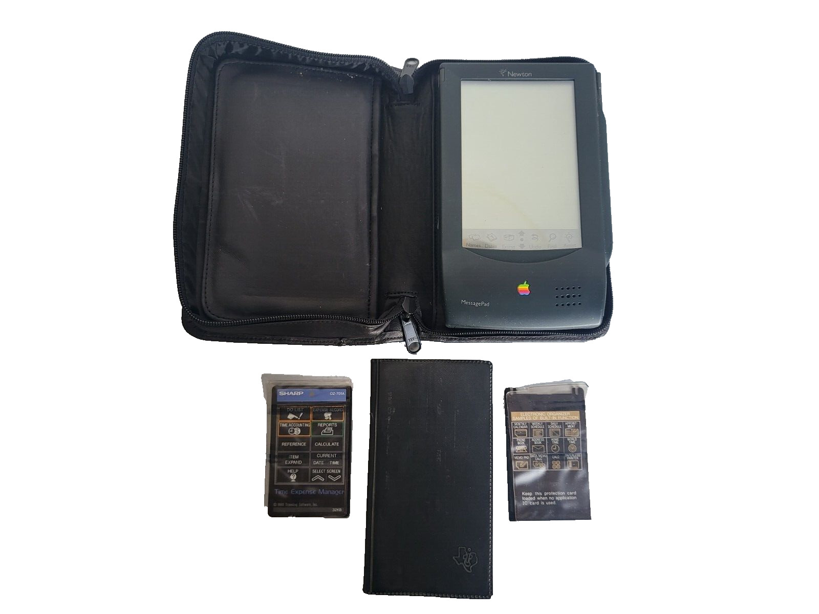 1993 Rare Vintage Apple Newton H1000 MessagePad Tablet W/ Accessories - UNTESTED