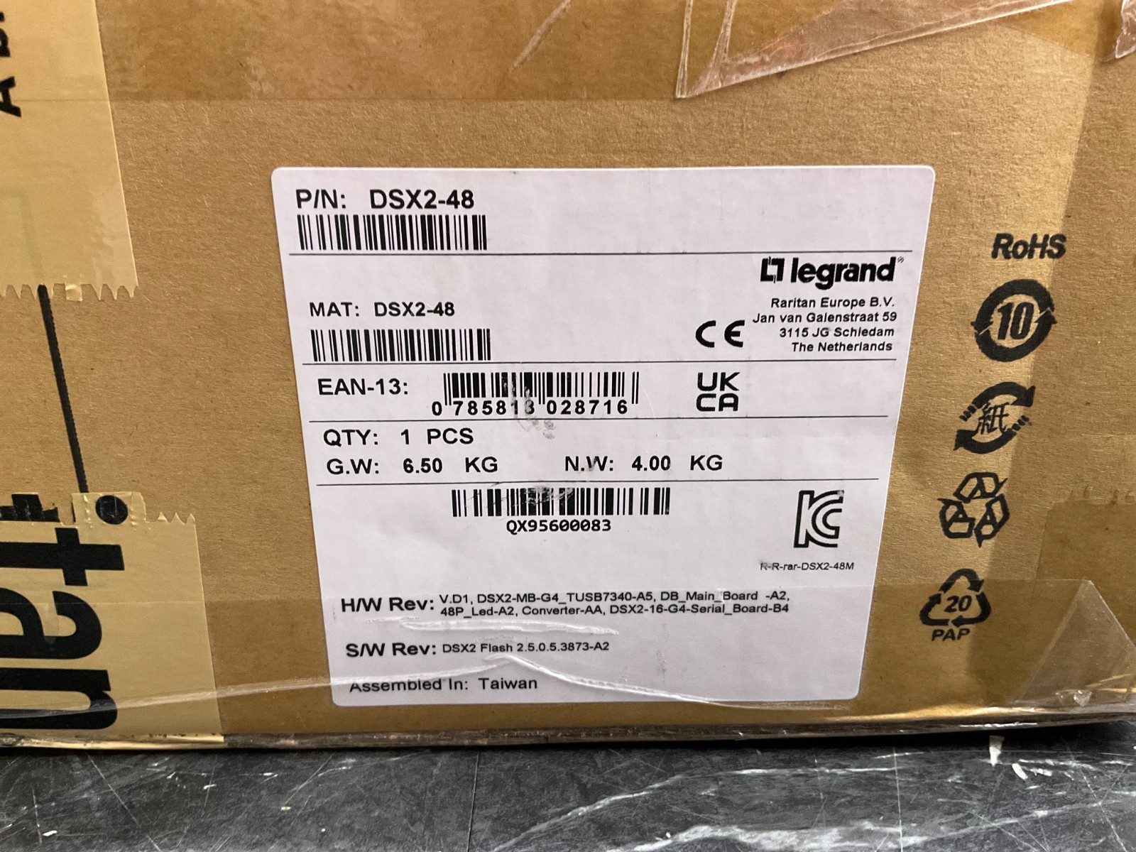 Raritan Dominion SX Secure Serial Console Server 48 port DSX2-48 🇺🇸✨🇺🇸✨ NEW