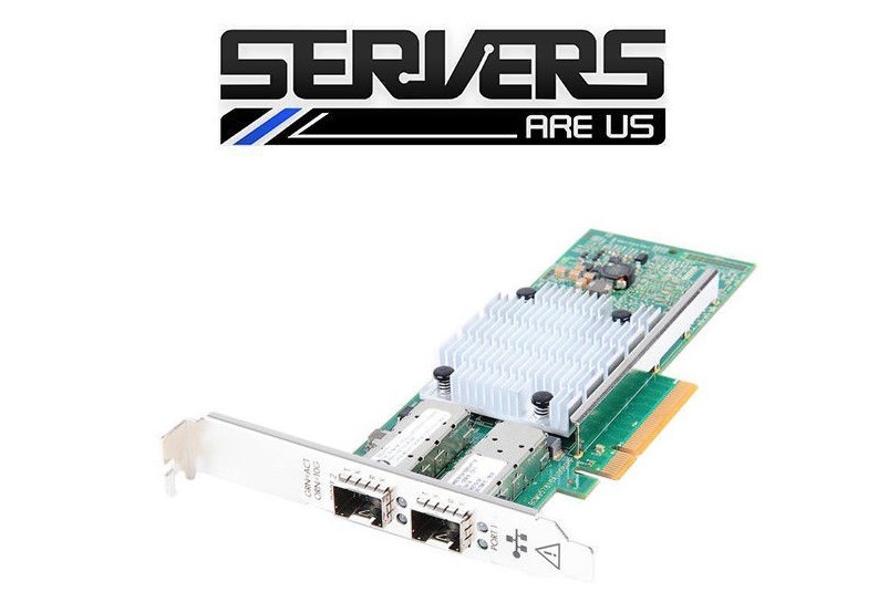 HP 10Gb 2 Port Ethernet Adapter 652503-B21  530SFP+  656224-001 w/ Both Brackets