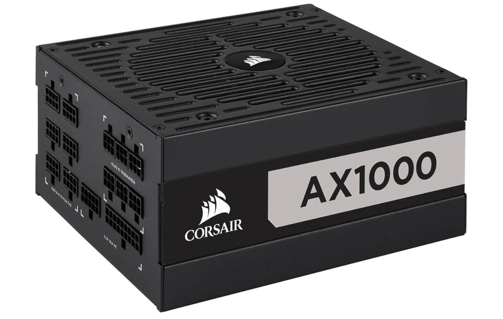 Corsair AX1000, 1000W 80+ Titanium Certified Fully Modular Power Supply-PSU Only
