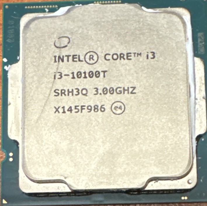 Intel Core i3-10100T Processor (3.8 GHz, 4 Cores)