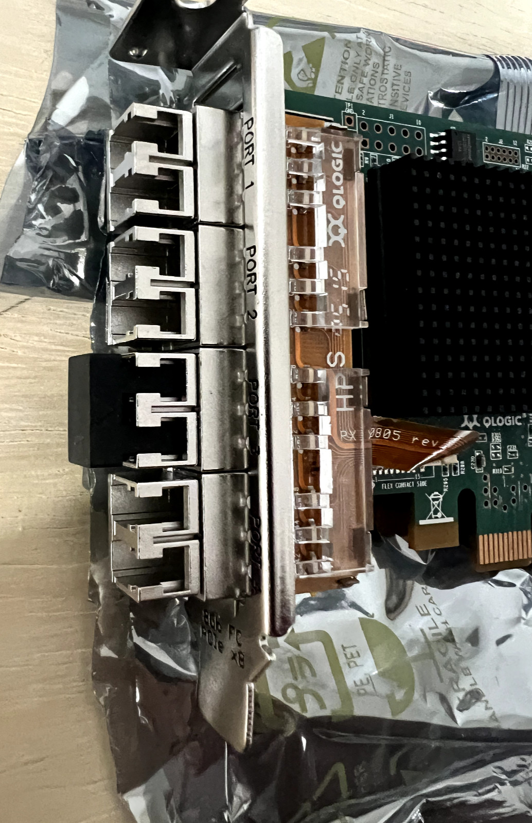 IBM Qlogic QLE2564L-IBMP 4 Port 8Gbps Fiber Channel HBA PX4810404-21