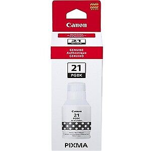 Canon GI-21 Pigment Black Ink Bottle 4526C001