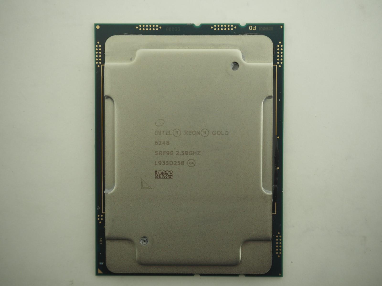 INTEL XEON GOLD 6248 2.50GHz FCLGA3647 20-Core CPU Processor Tested, Working