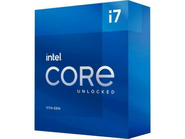 Intel Core i7-11700K Processor (5 GHz, 8 Cores, Socket FCLGA1200) Box  -...