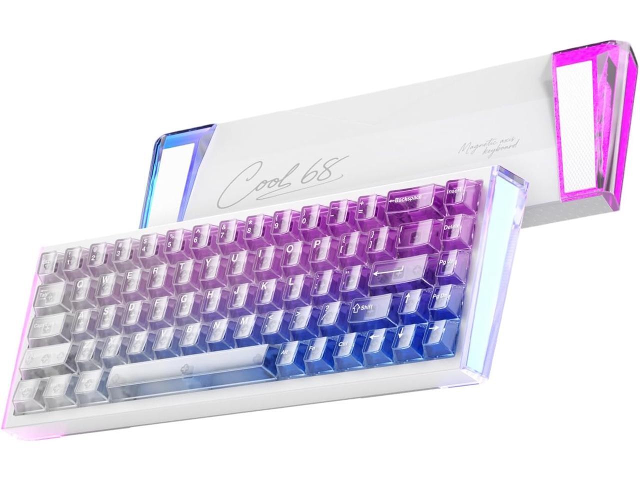 DAREU COOL68 65% Wired Gaming Keyboard, Rapid Trigger Magnetic Switch Keyboard