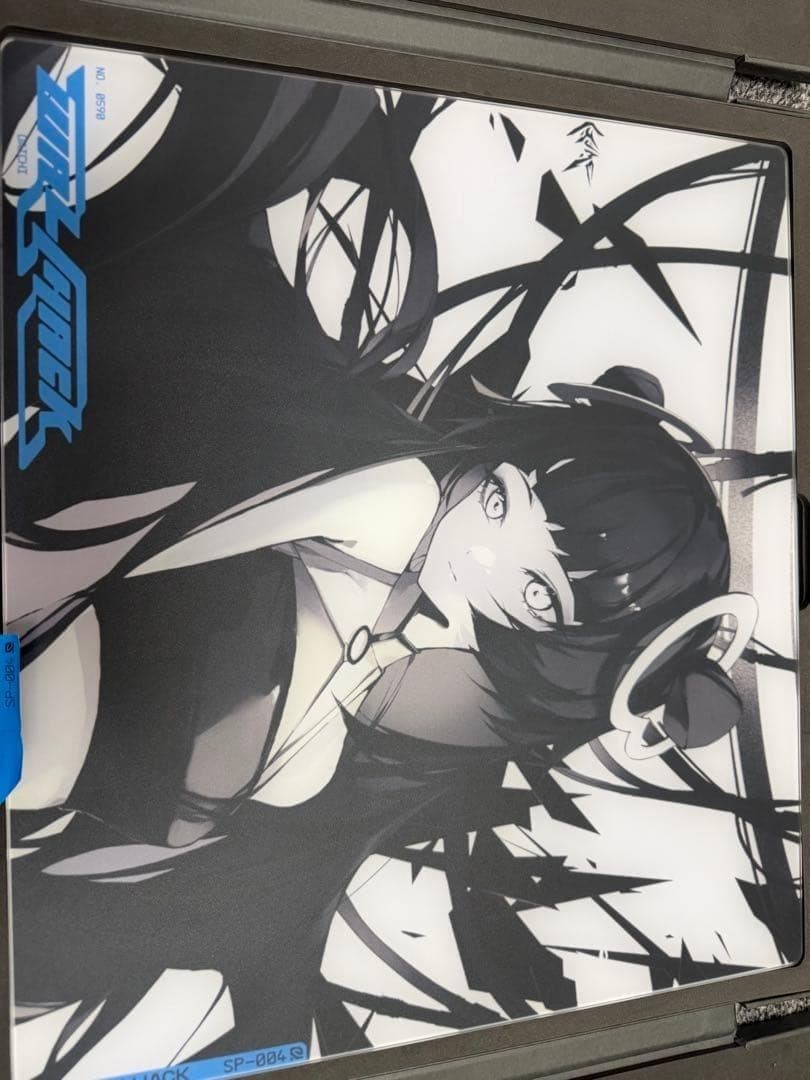 WALLHACK Faith Yume SP-004 Limited Edition Glass Gaming Mouse Pad Used