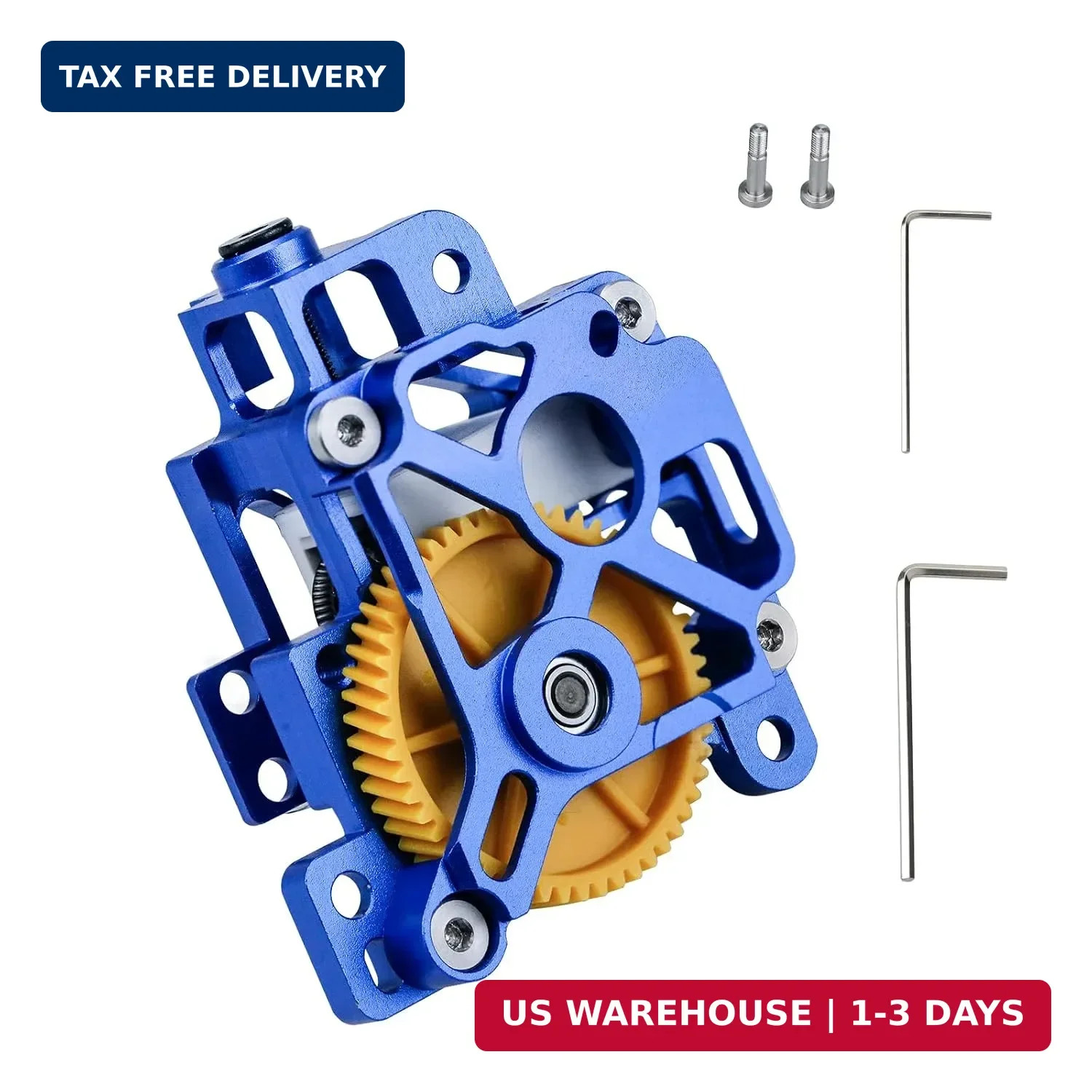 Bamboo Lab x1 p1 Metal Extruder Kit CNC Metal Hollow Lightweight Extruder Shell